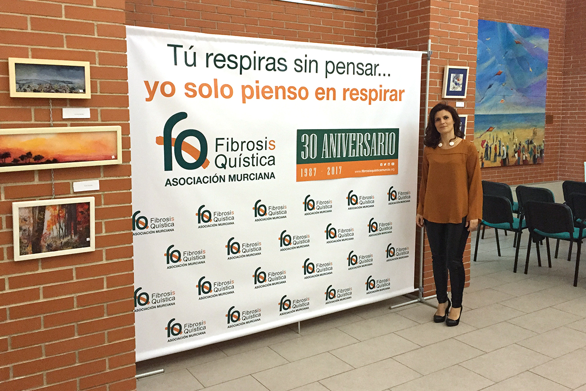 Photocall impreso para asociación